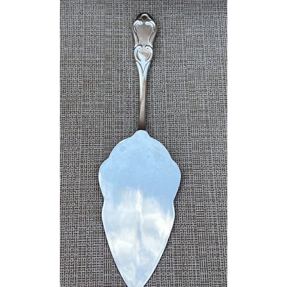 Vintage Silver plated Cake/Pie Server "Merry Christmas" Serve-ware Holiday 11” - Picture 5 of 9